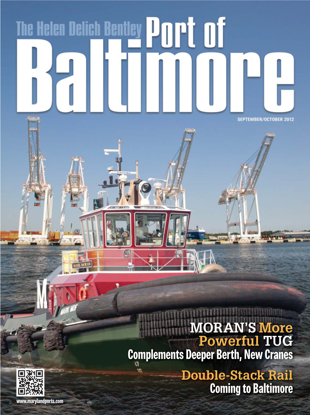 Complements Deeper Berth, New Cranes Coming to Baltimore