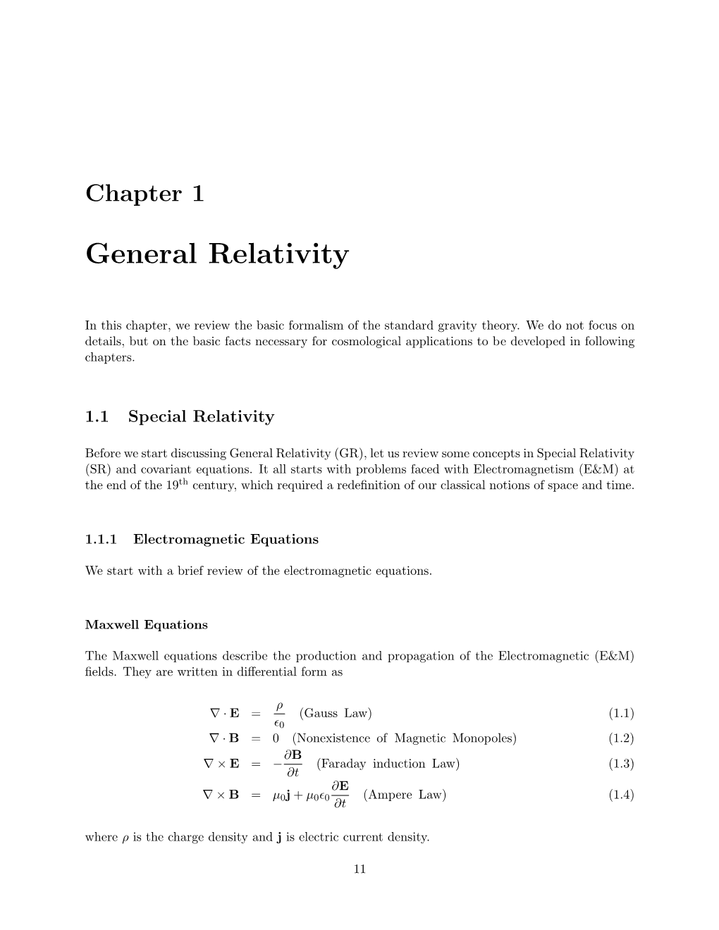 General Relativity