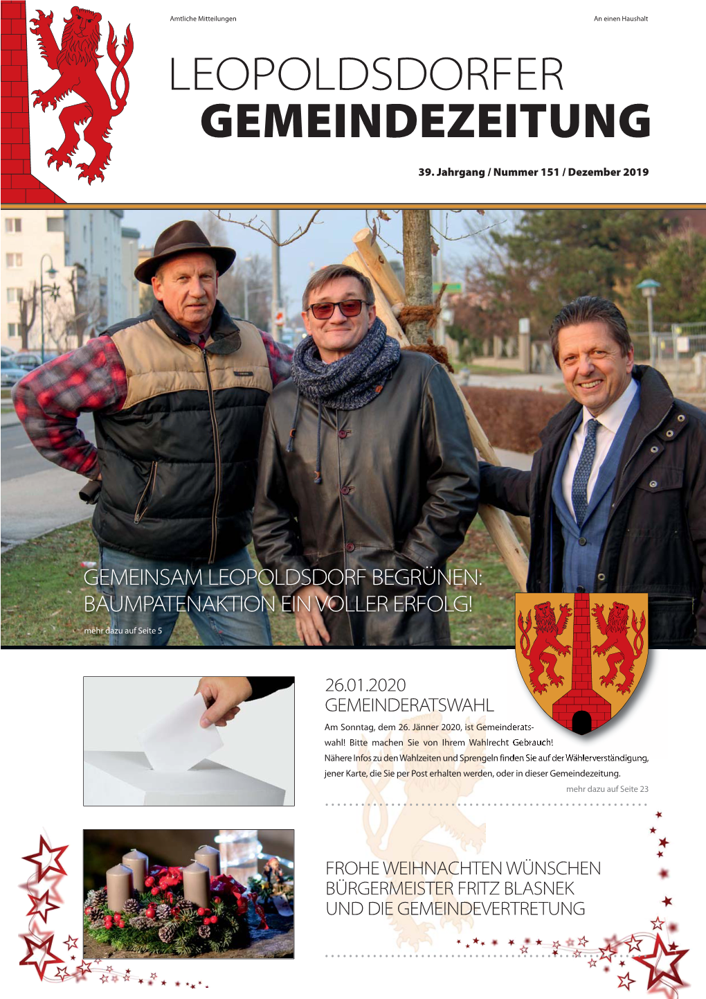 Leopoldsdorfer Gemeindezeitung 12-2019