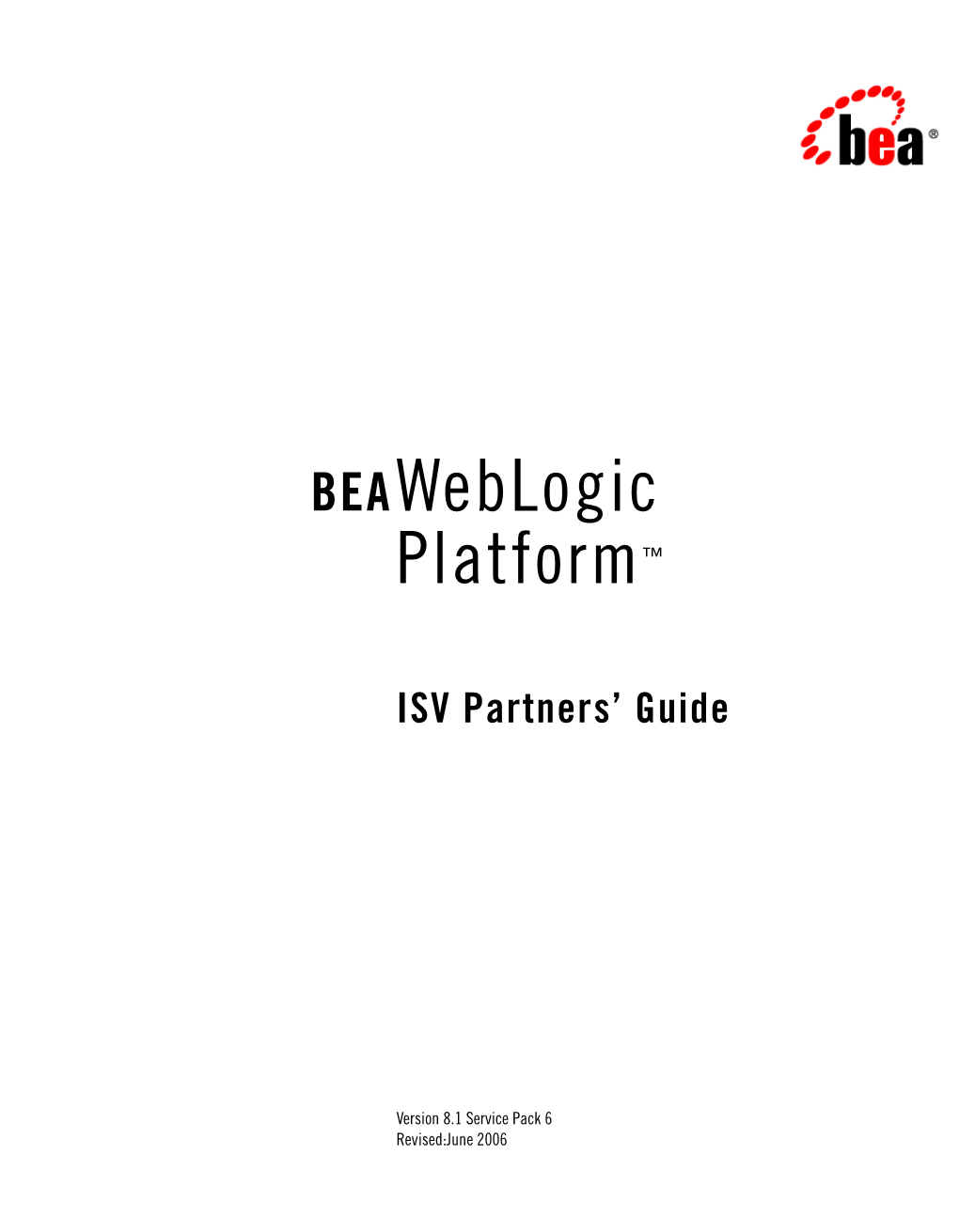 Beaweblogic Platform™