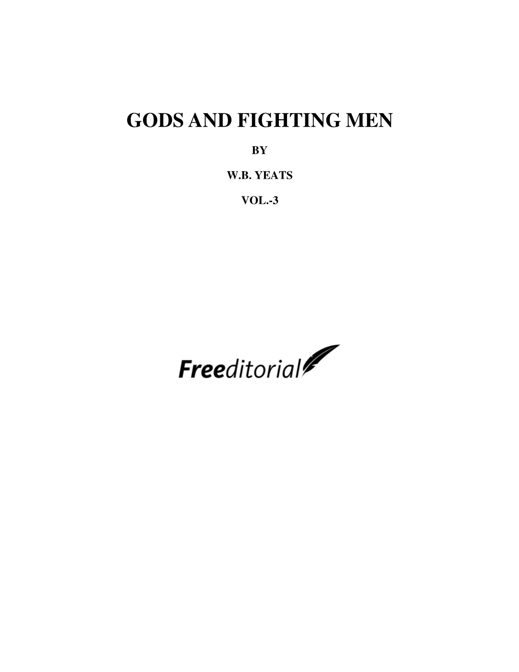 Gods and Fighting Men