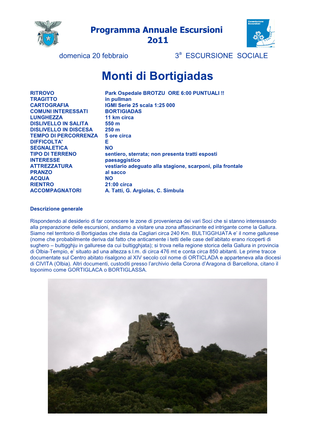 Monti Di Bortigiadas