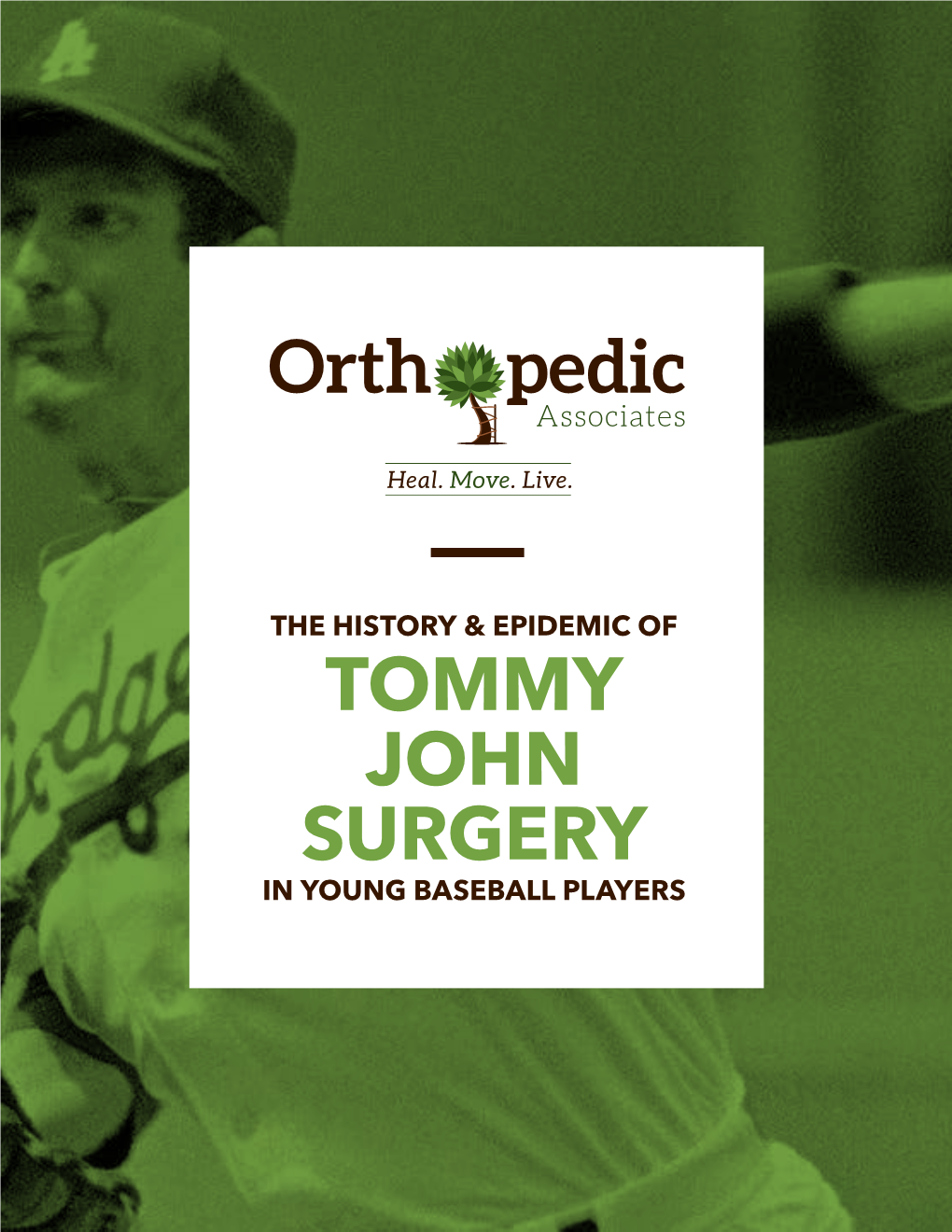 TOMMY JOHN SURGERY in YOUNG BASEBALL PLAYERS Baseball Is As American As Apple Pie, Ford Trucks, and Craftsman Wrenches