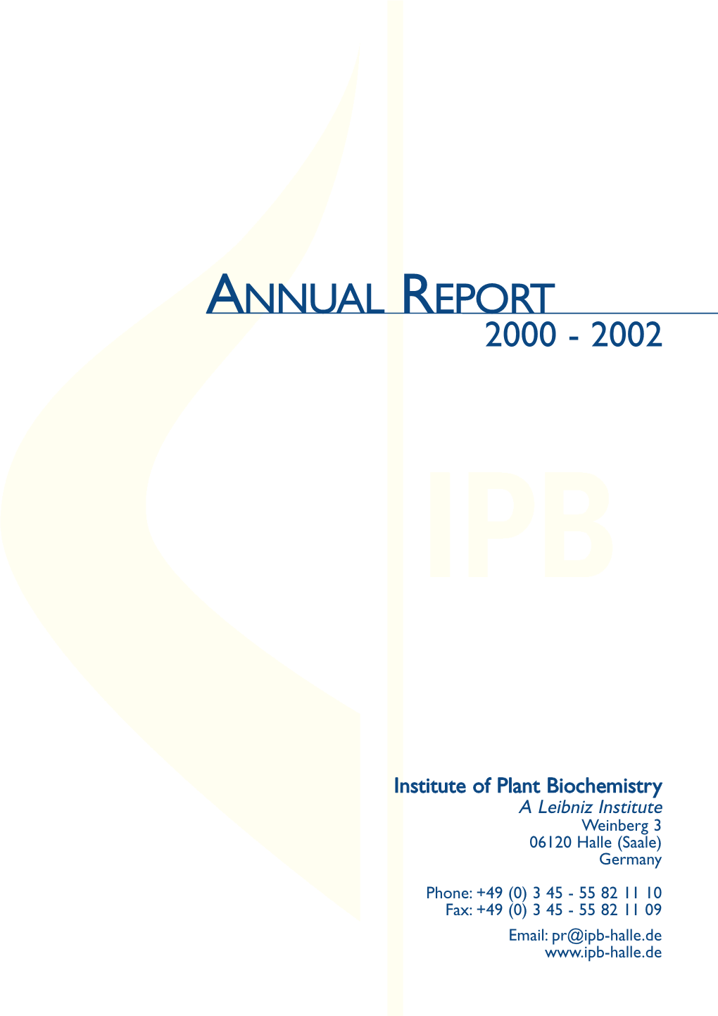 Annual Report 2000 - 2002