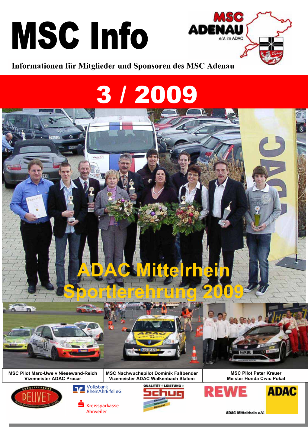 ADAC Mittelrhein Sportlerehrung 2009