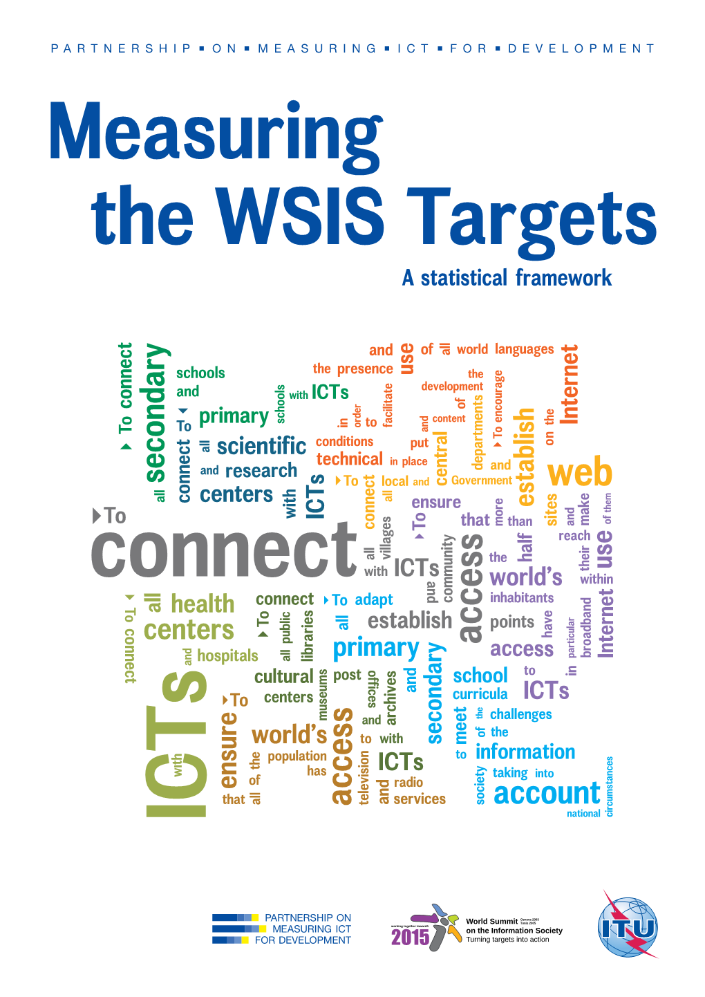 Measuring the WSIS Targets: a Statistical Framework