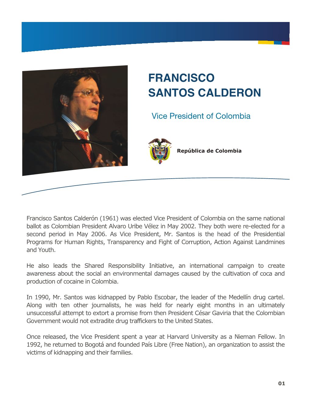 Francisco Santos Calderon