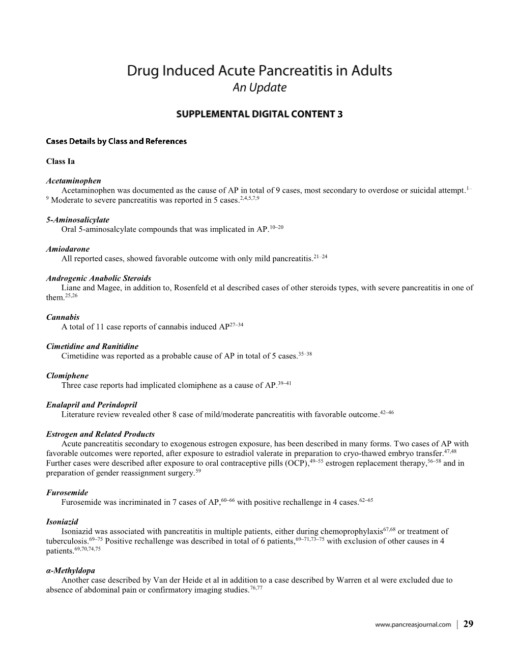 Class Ia Acetaminophen Acetaminophen Was Documented