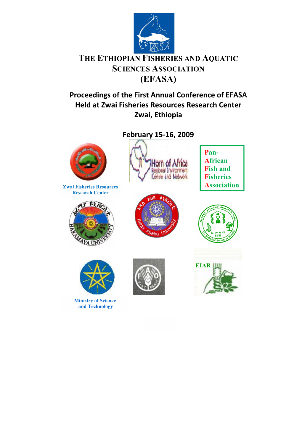 Ethiopian Fisheries and Aquatic Sciences Association (Efasa)