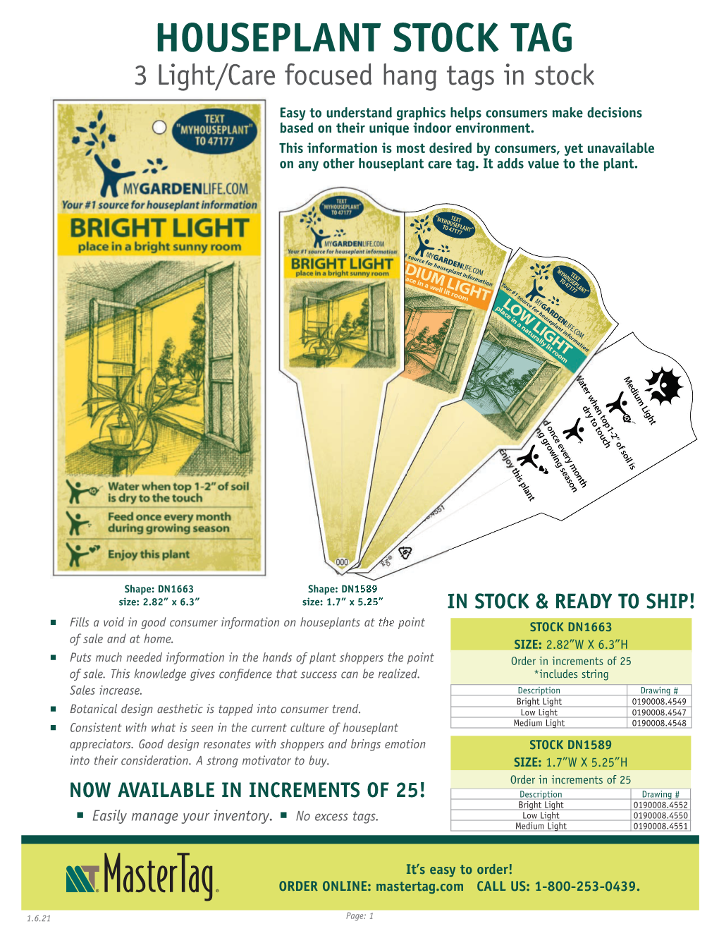 105663 MT Houseplant Tag Sell Sheet.Indd