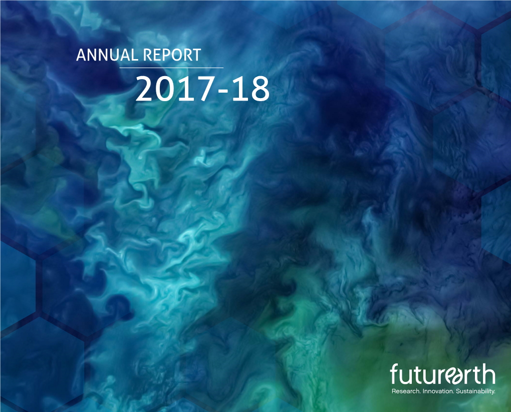 Future Earth 2017-18 Annual Report
