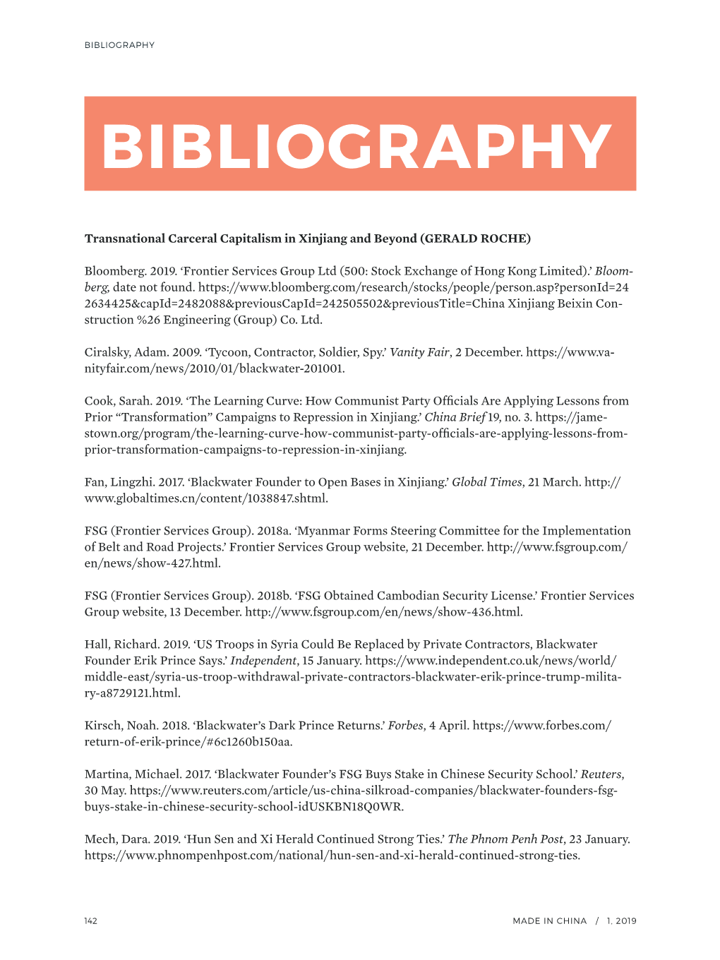 Bibliography