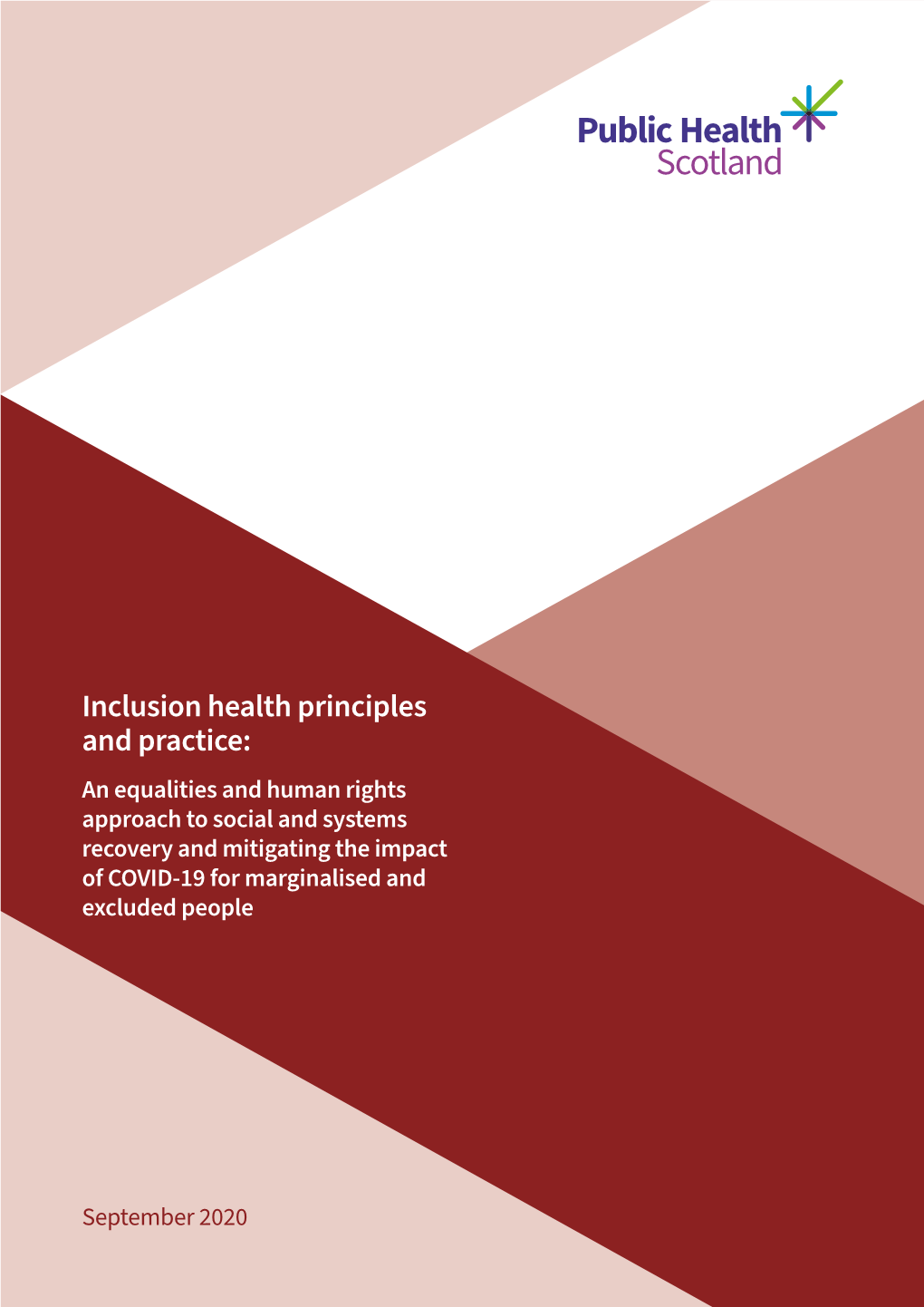 Inclusion Health Principles and Practice: an Equalities and Human