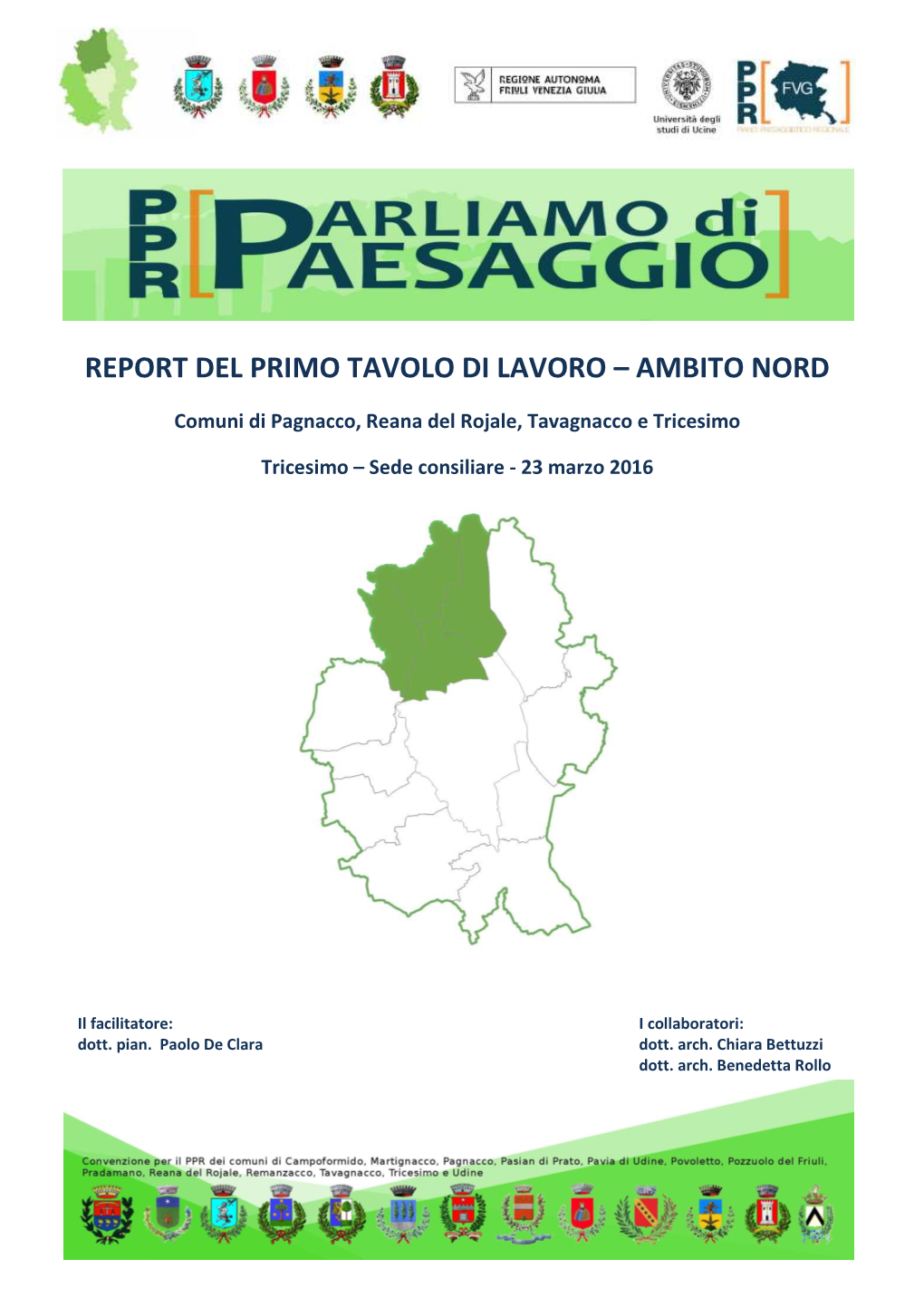 Primo Report Ambito Nord Ok VEDI EVIDENZIATURA