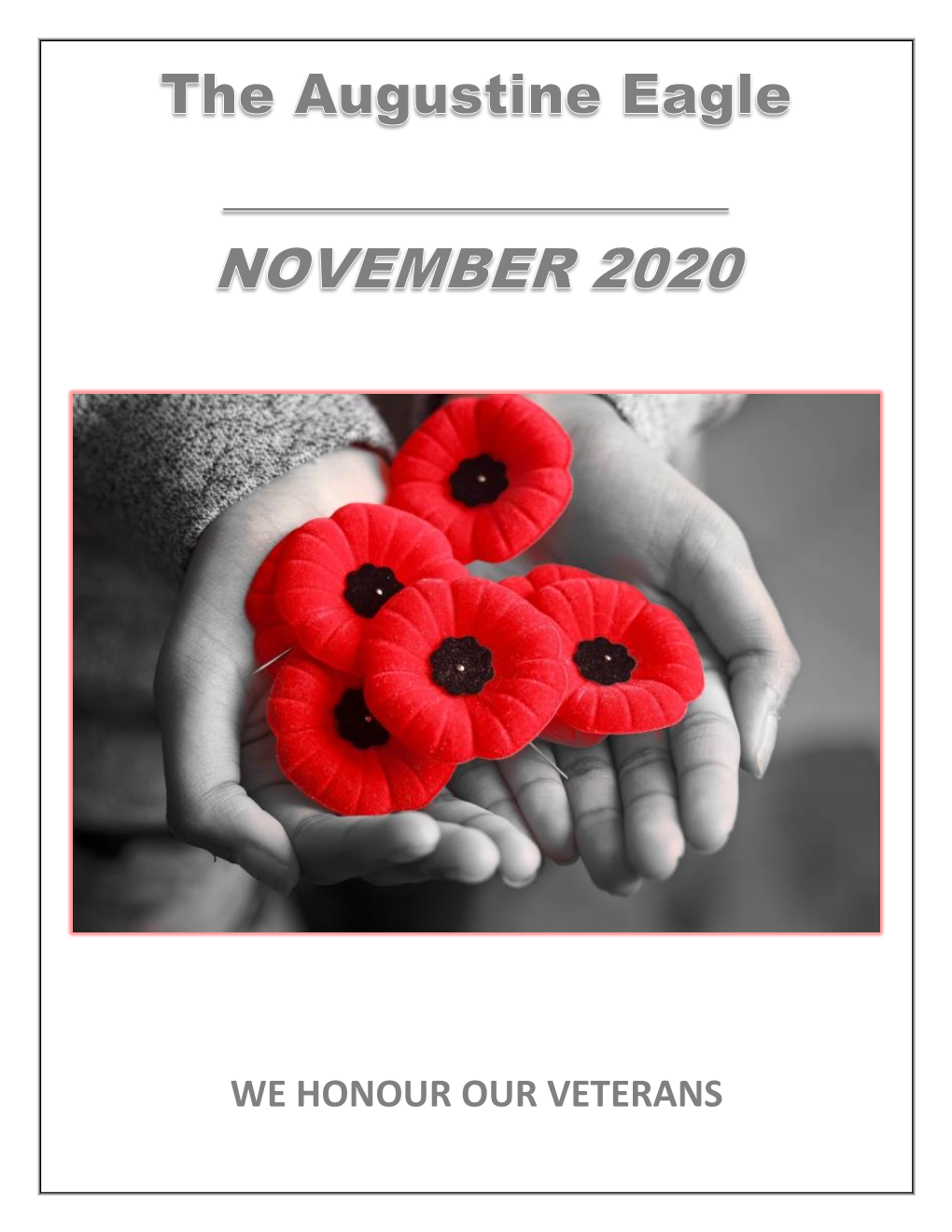 We Honour Our Veterans