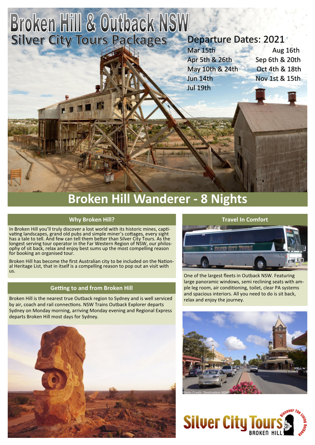 Broken Hill Wanderer - 8 Nights