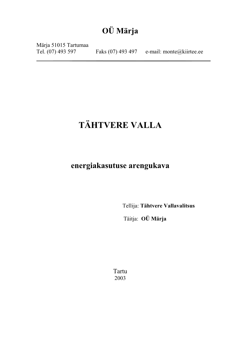 Tähtvere Valla