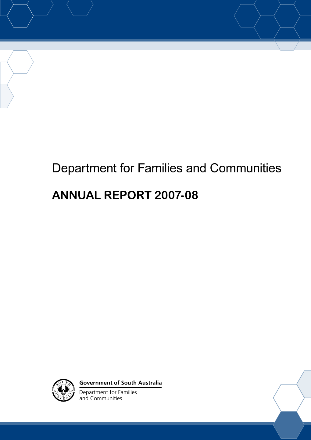 DFC Annual Report 2007-08 (Colour)