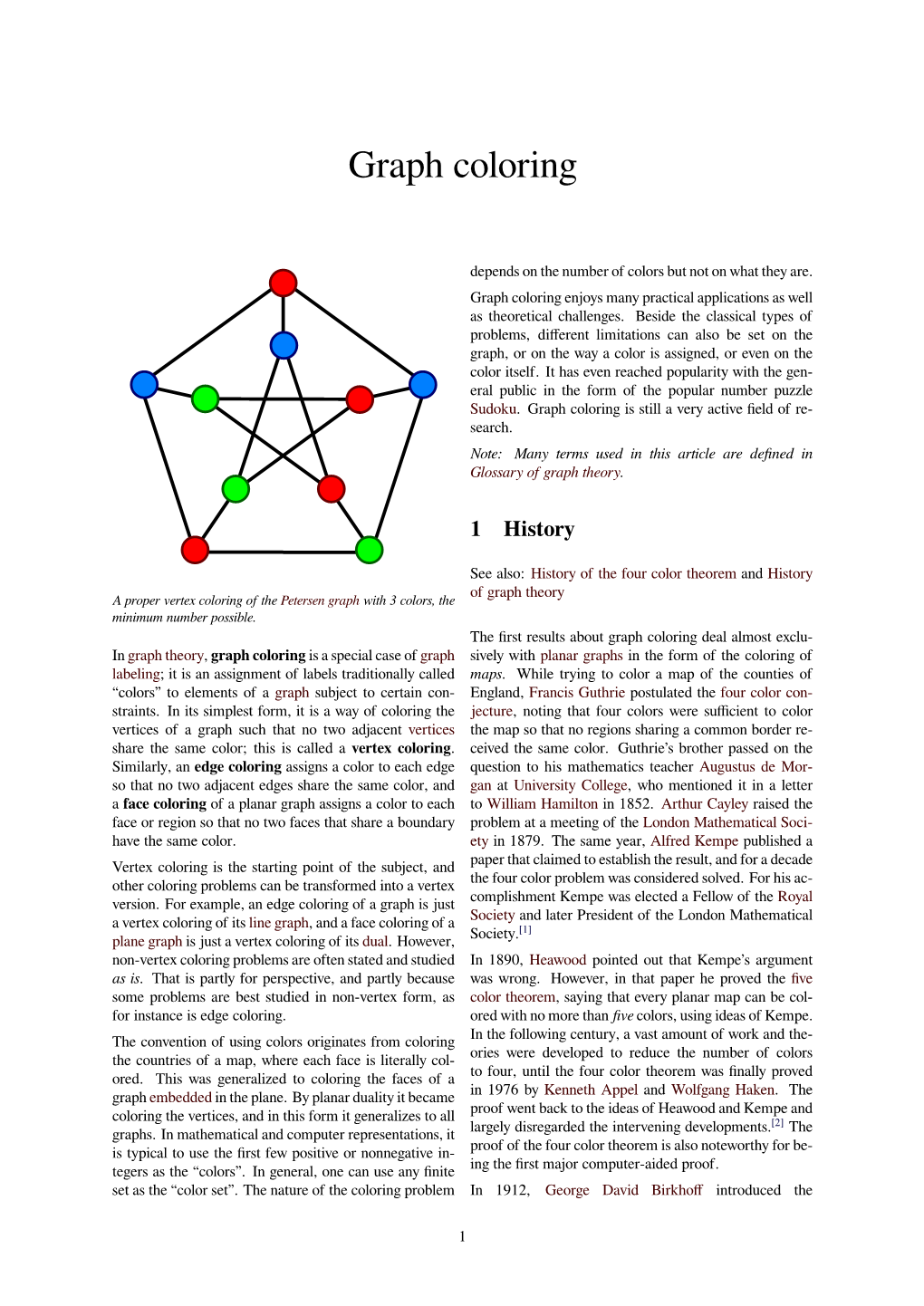 Graph Coloring