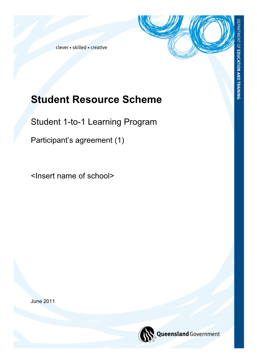 Student Resource Scheme