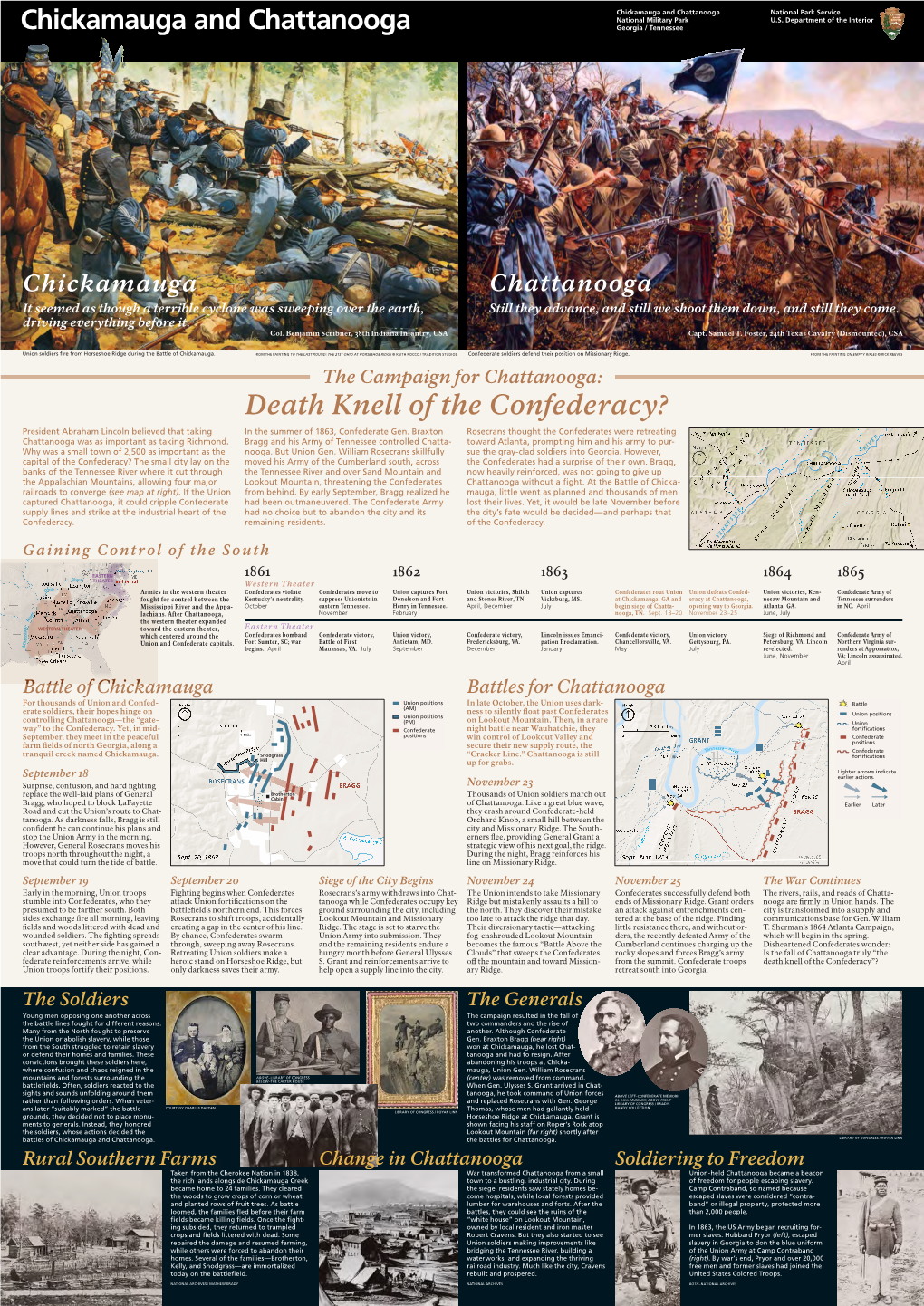 Chickamauga and Chattanooga Death Knell of the Confederacy?