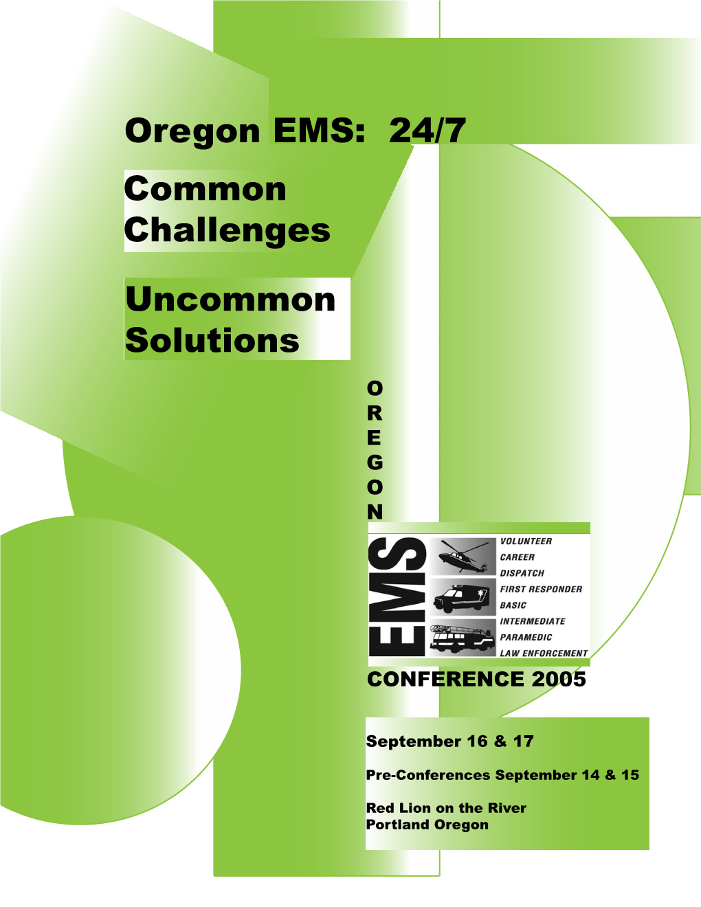 Oregon Ems Conference