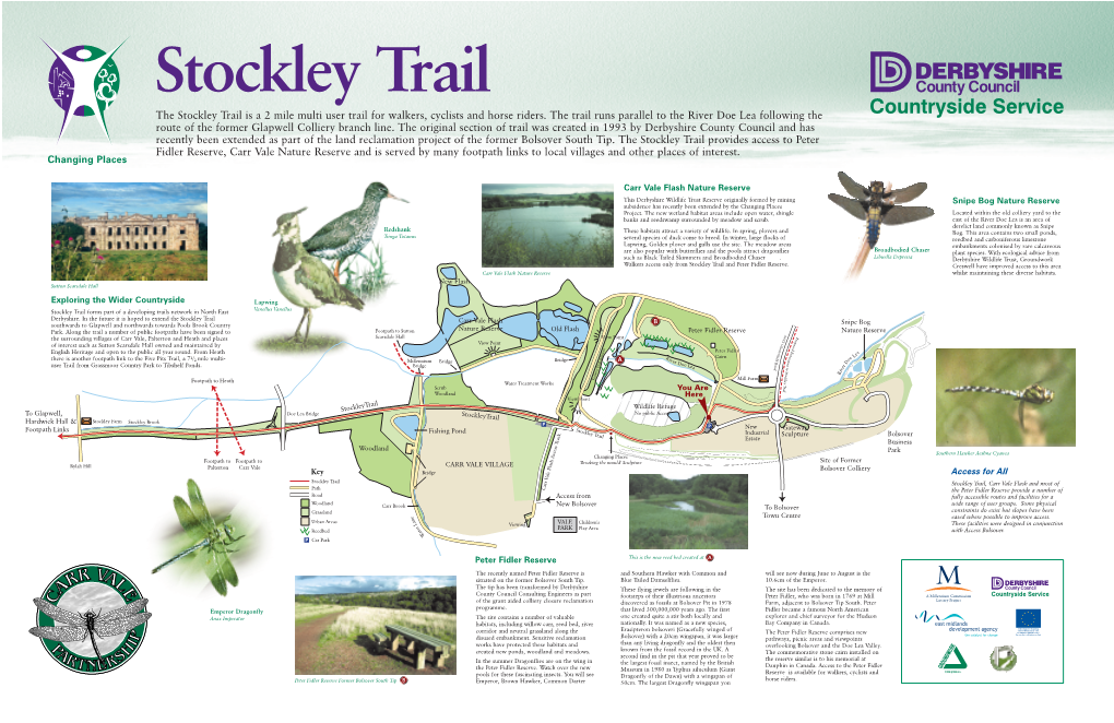 The Stockley Trail Is a 2 Mile Multi User Trail for Walkers, Cyclists and Horse Riders