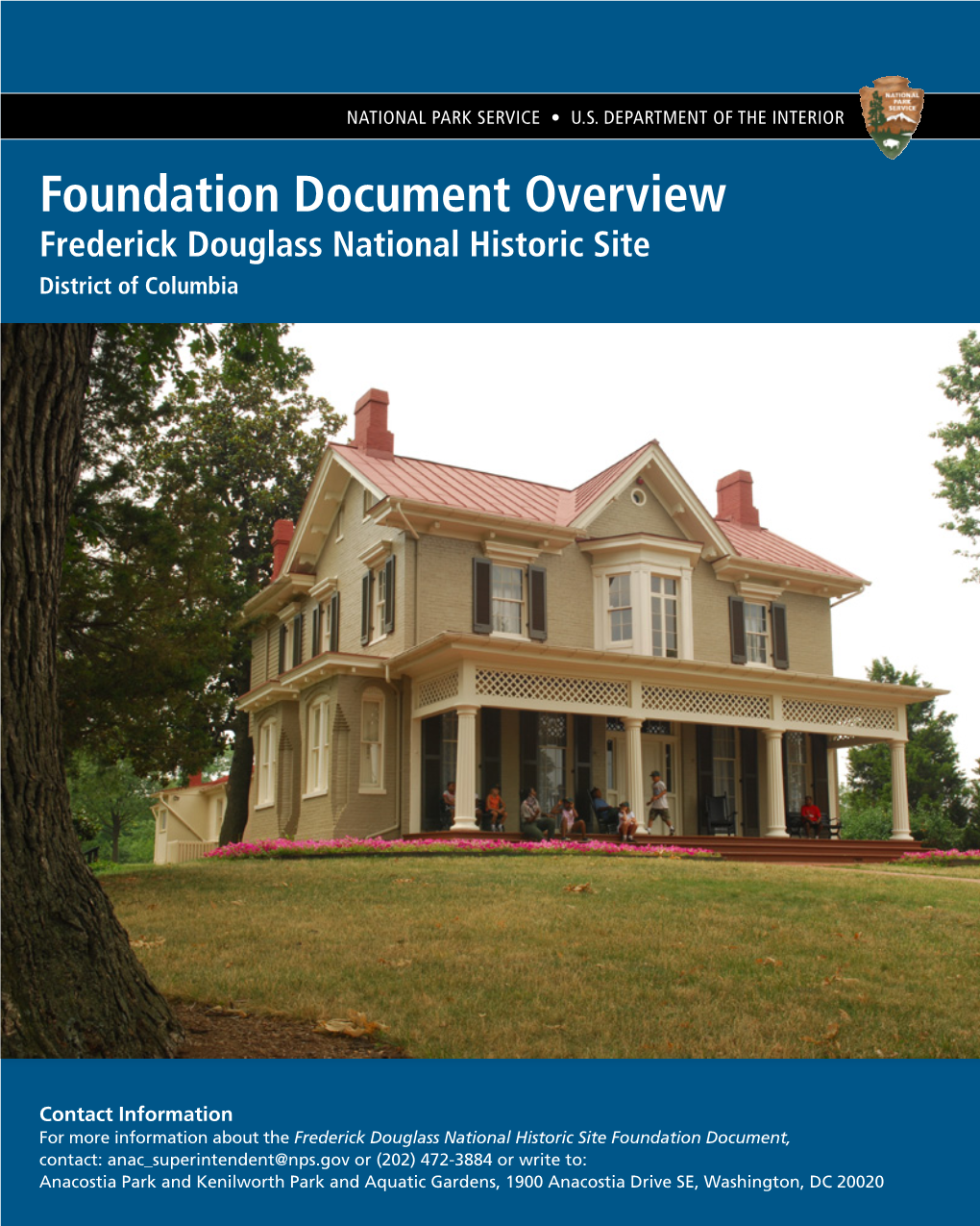 Frederick Douglass National Historic Site Foundation Document Overview