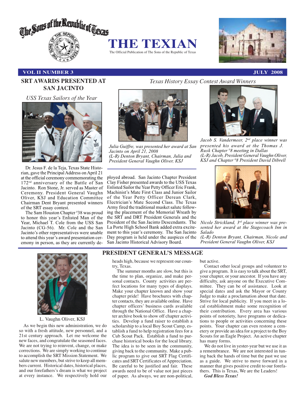 95260-Texian Newsletter