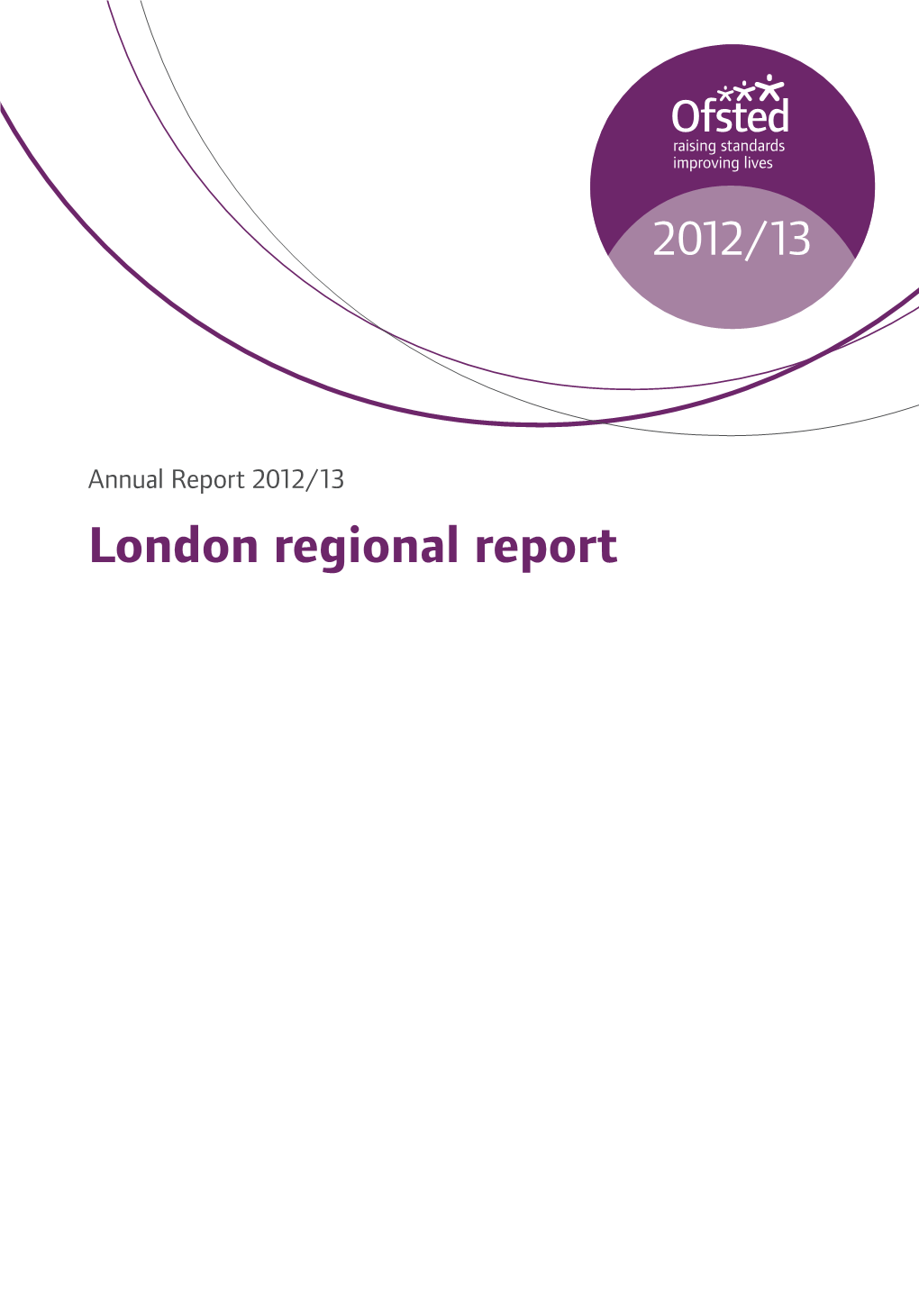 London Regional Report London Regional Report