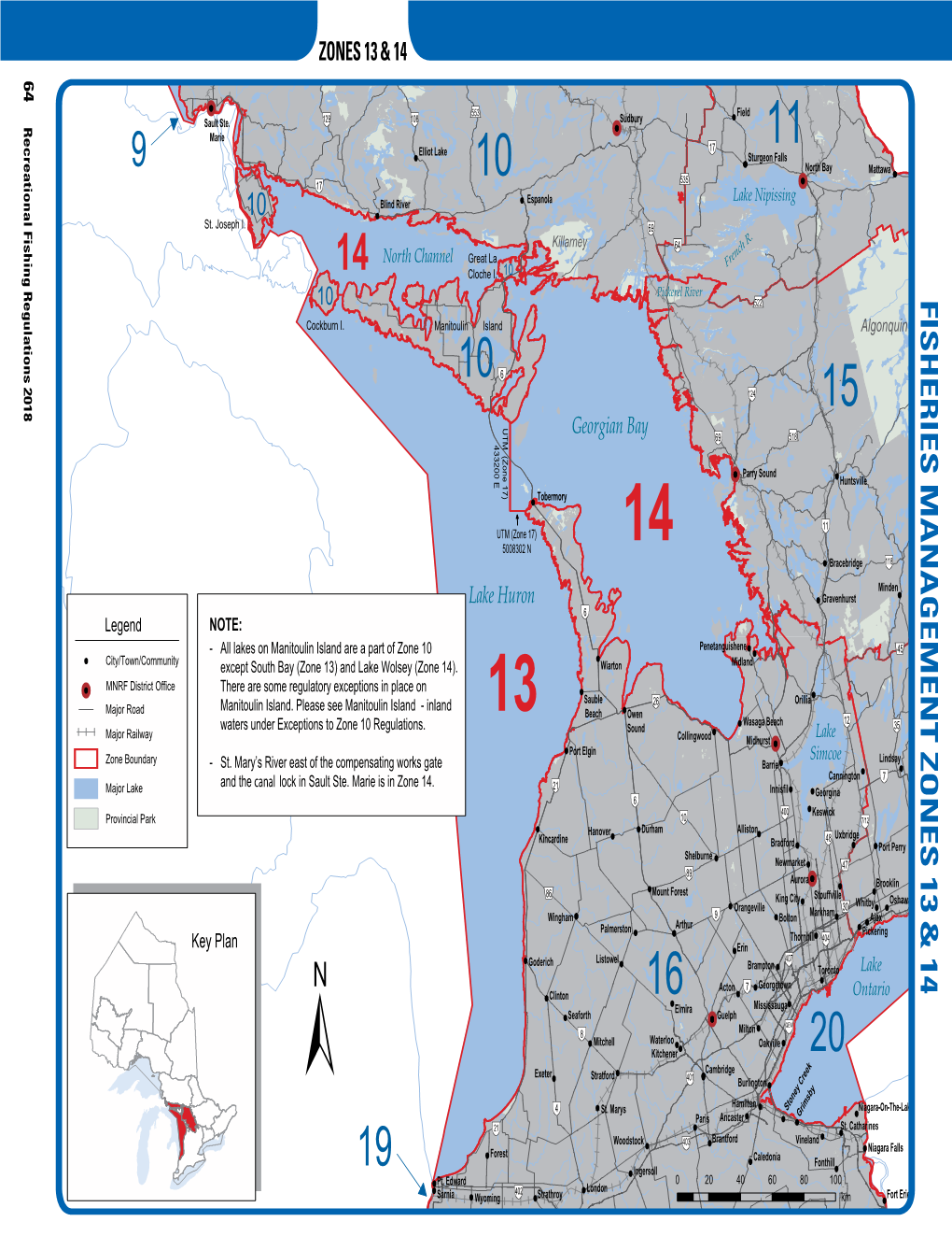 Fisheries Management Zones 13 & 14