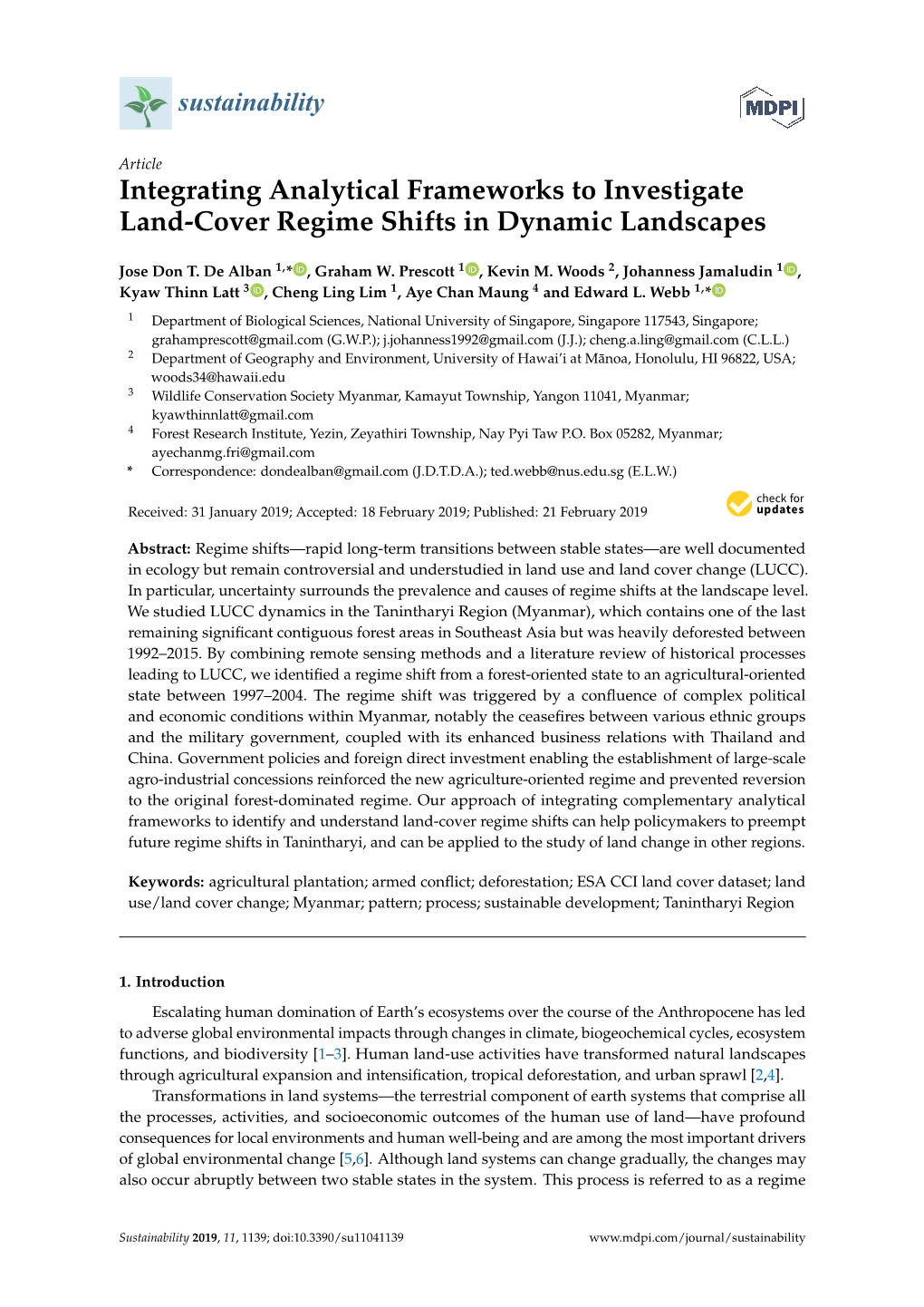 Integrating Analytical Frameworks to Investigate Land-Cover Regime Shifts in Dynamic Landscapes