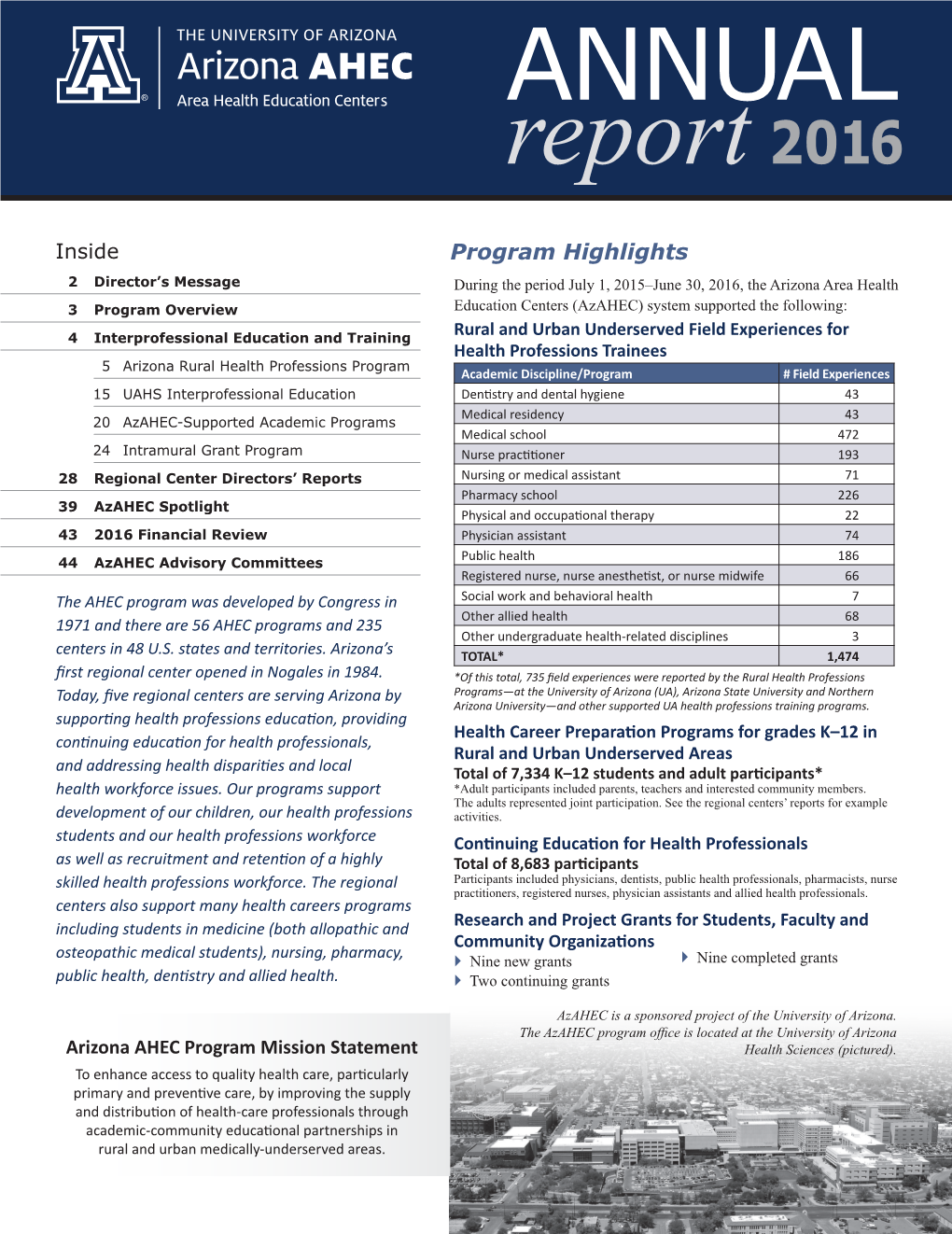 Azahec 2016 Annual Report