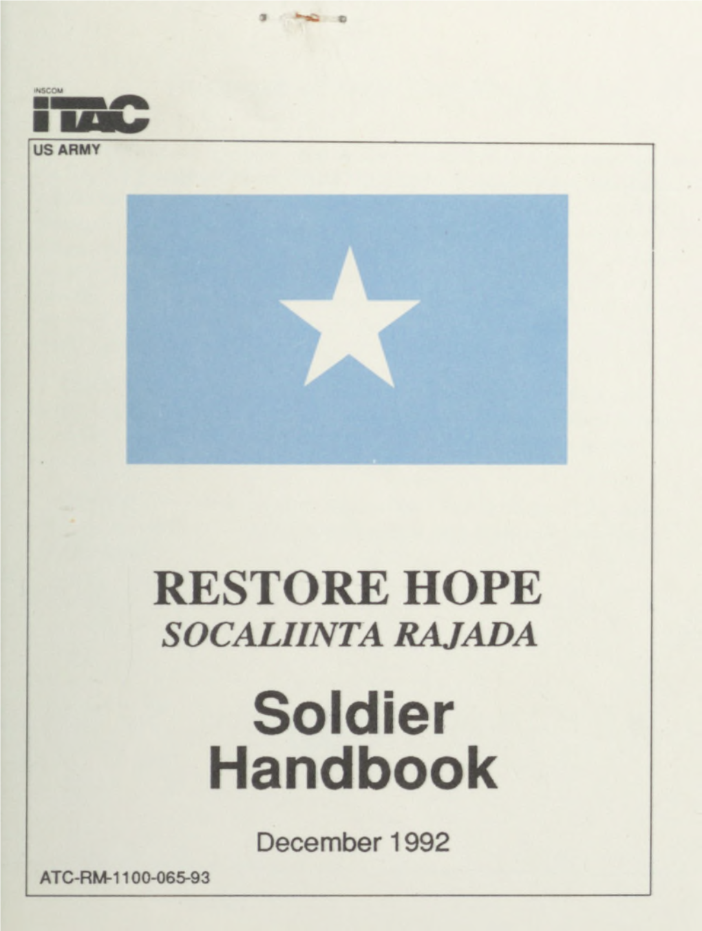 Restore Hope =
