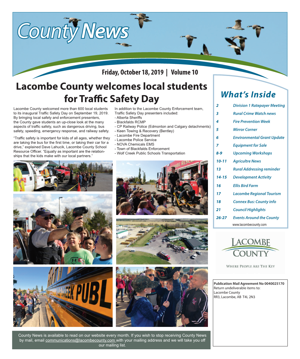 October 2019 County News