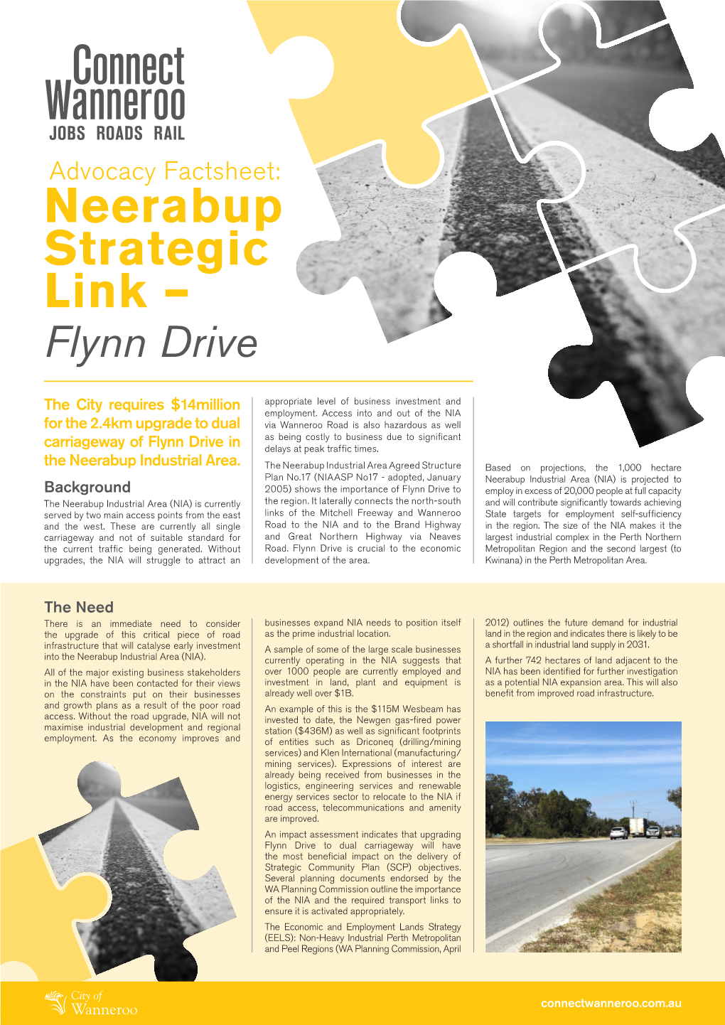 Neerabup Strategic Link – Flynn Drive