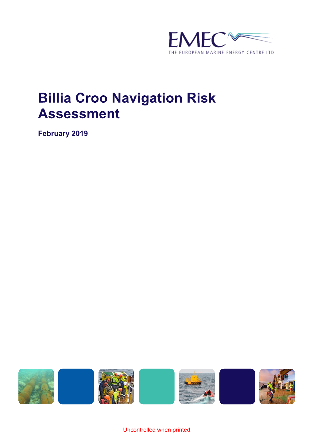 Billia Croo Navigation Risk Assessment