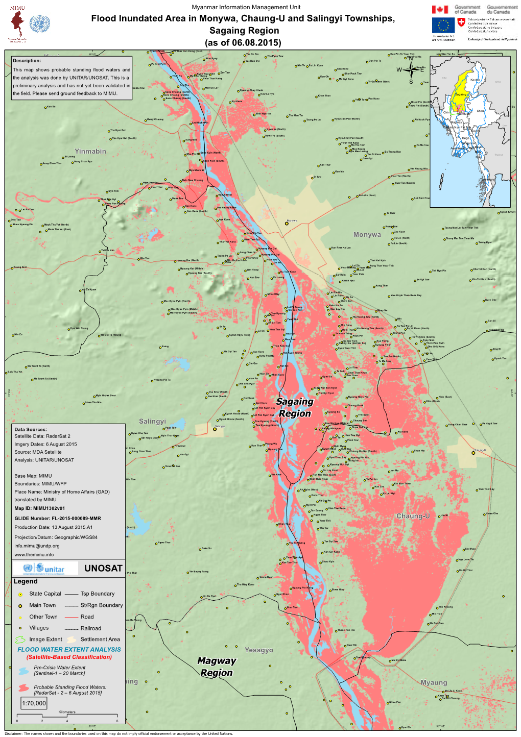 Magway Region Sagaing Region