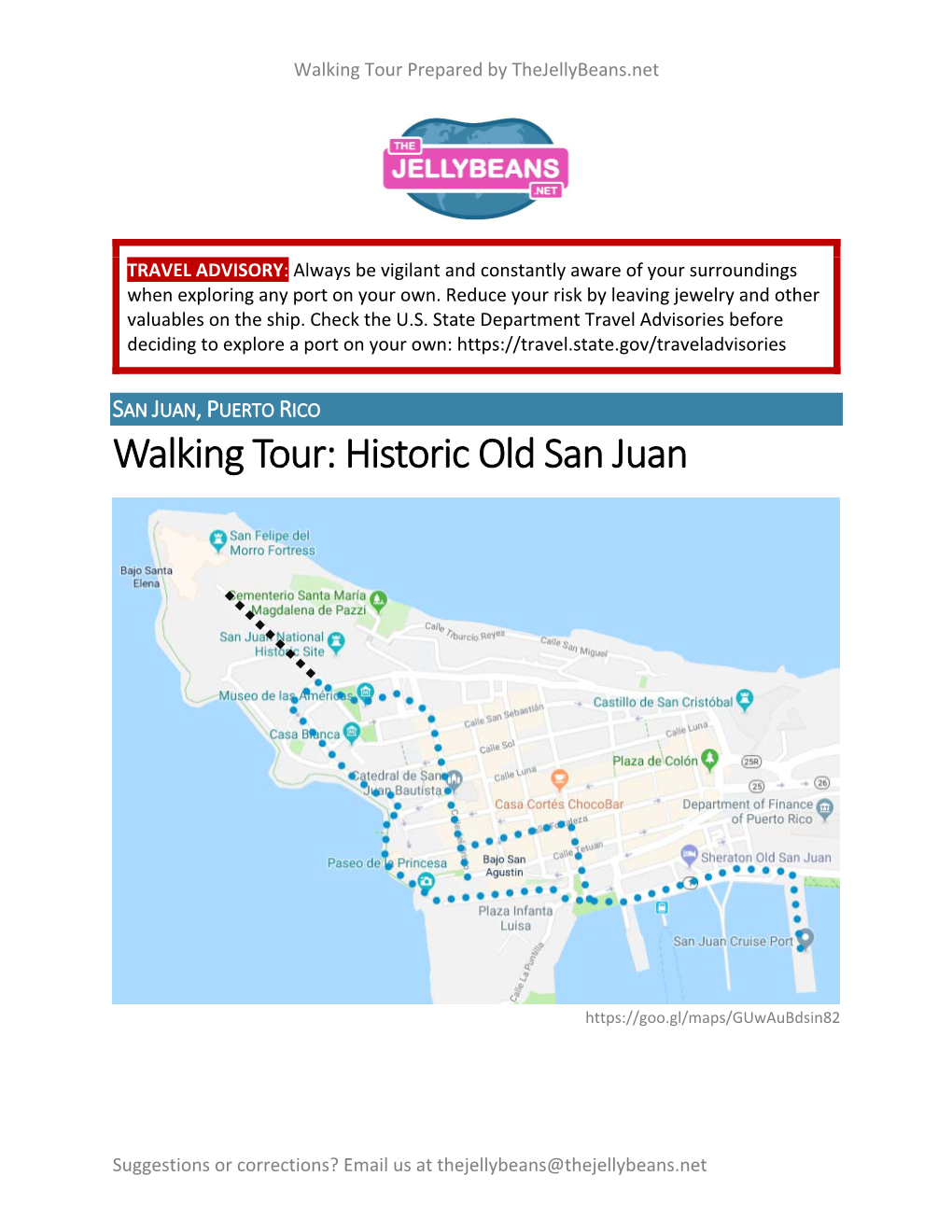 Walking Tour: Historic Old San Juan