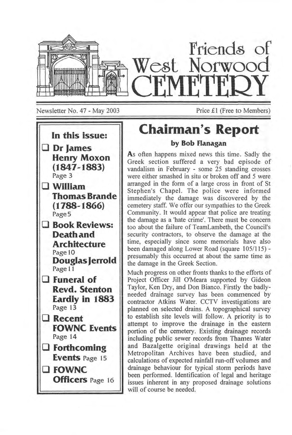 CEMETEQY Newsletter No