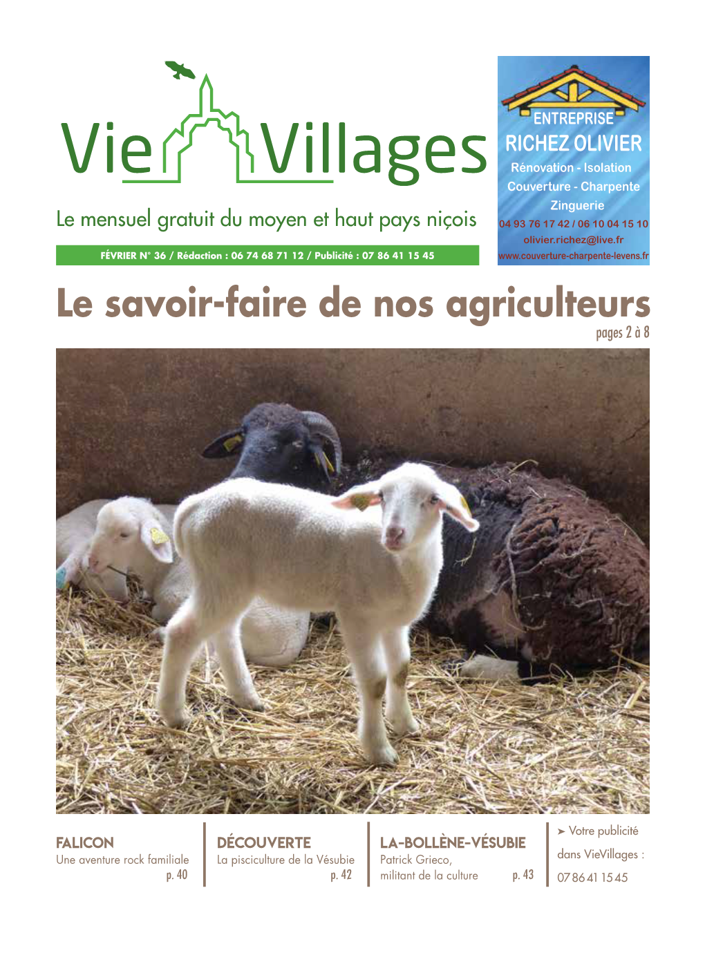 Le Savoir-Faire De Nos Agriculteurs Pages 2 À 8