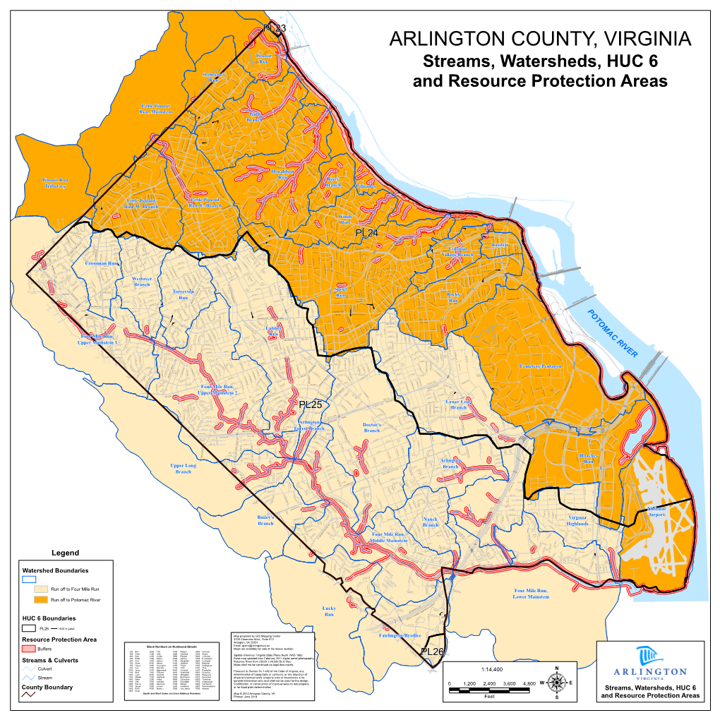 Resource Protection Areas W S a E