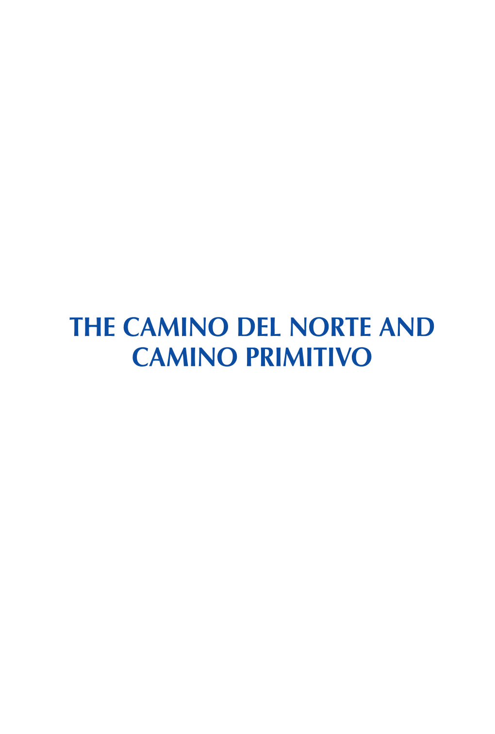 THE CAMINO DEL NORTE and CAMINO PRIMITIVO About the Authors