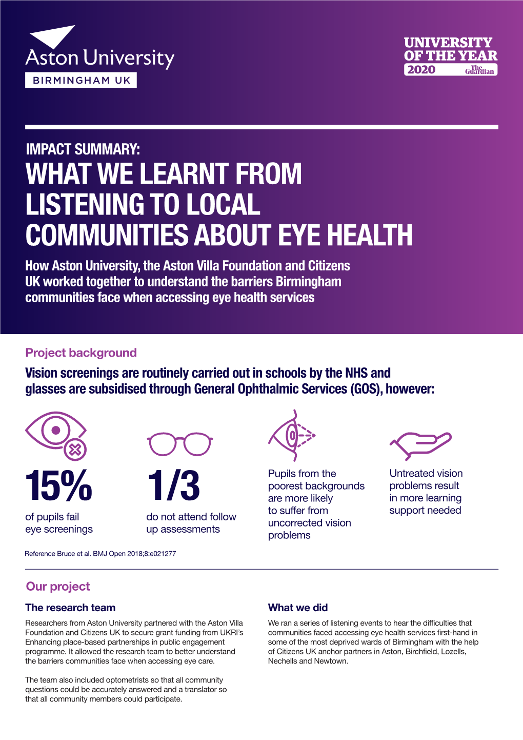 What We Learnt from Listening to Local Communities About Eye Health