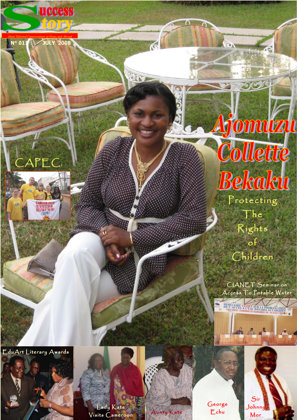 Success Story E-Mag July 2008 (About Talented Cameroonians At