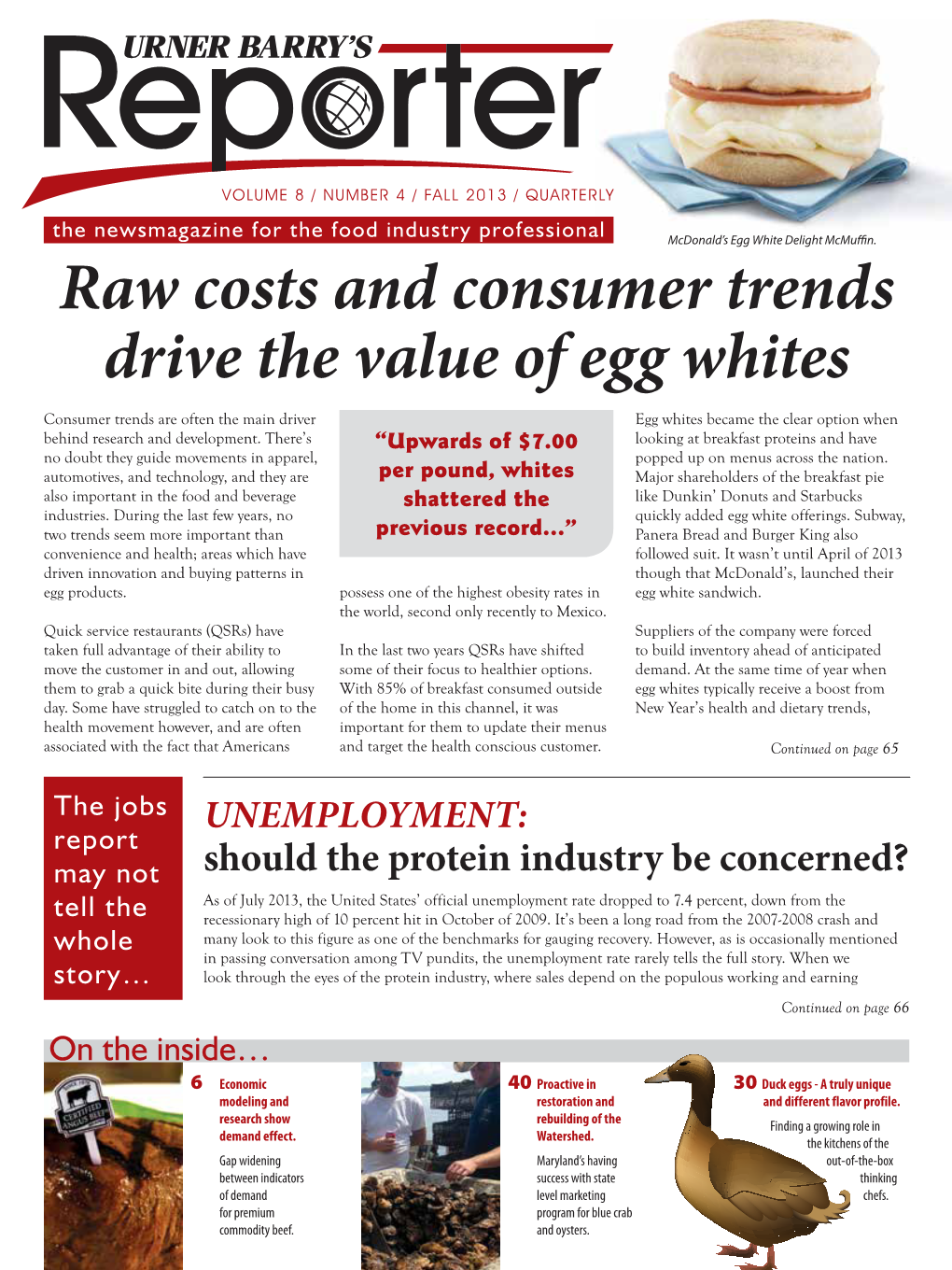 Raw Costs and Consumer Trends Drive the Value of Egg Whites