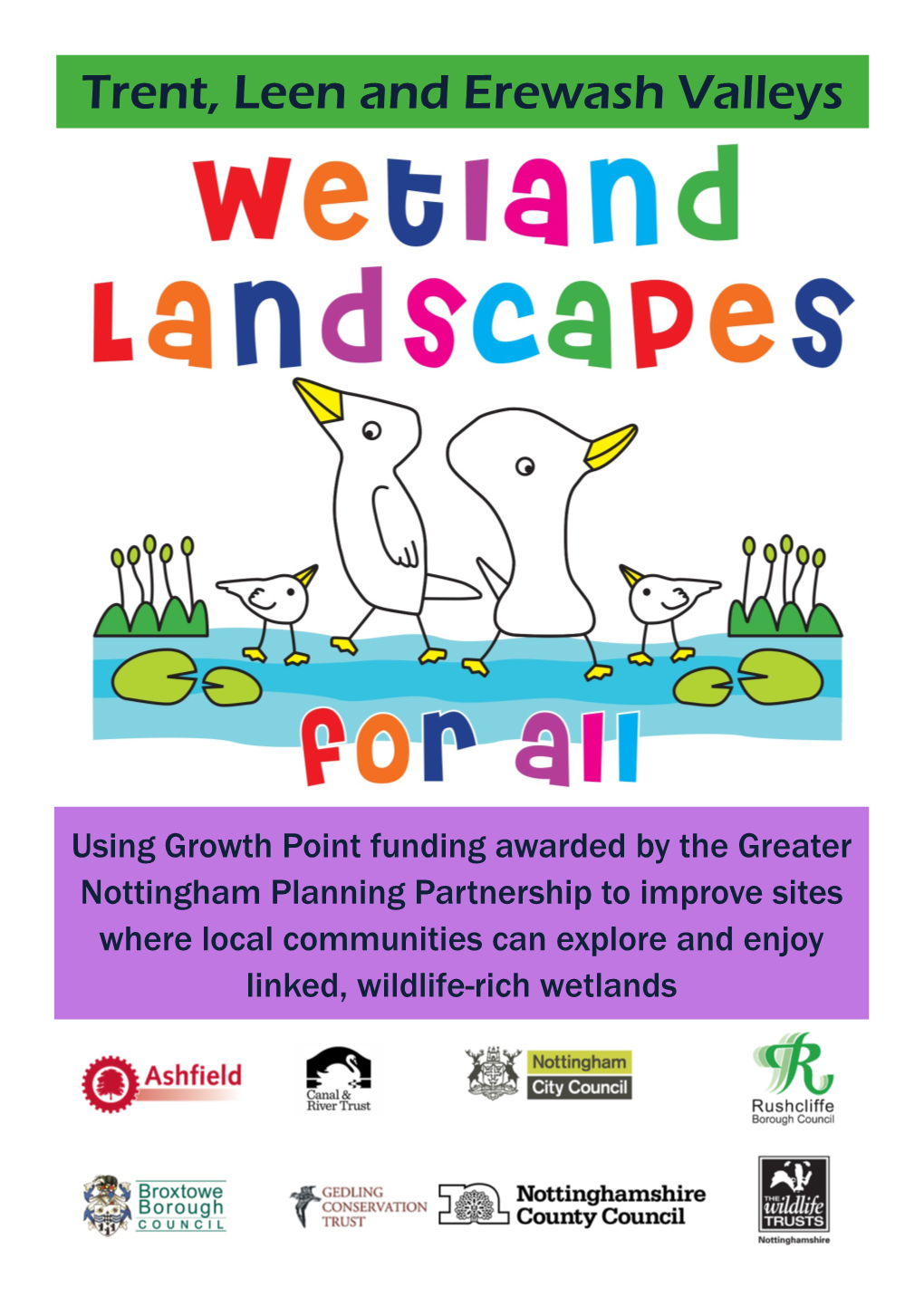 Wetland Landscapes for All Leaflet