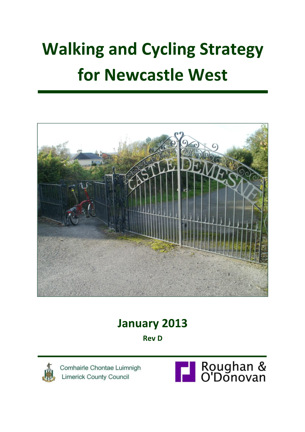 Cycling and Walking Strategy for Newcastle West