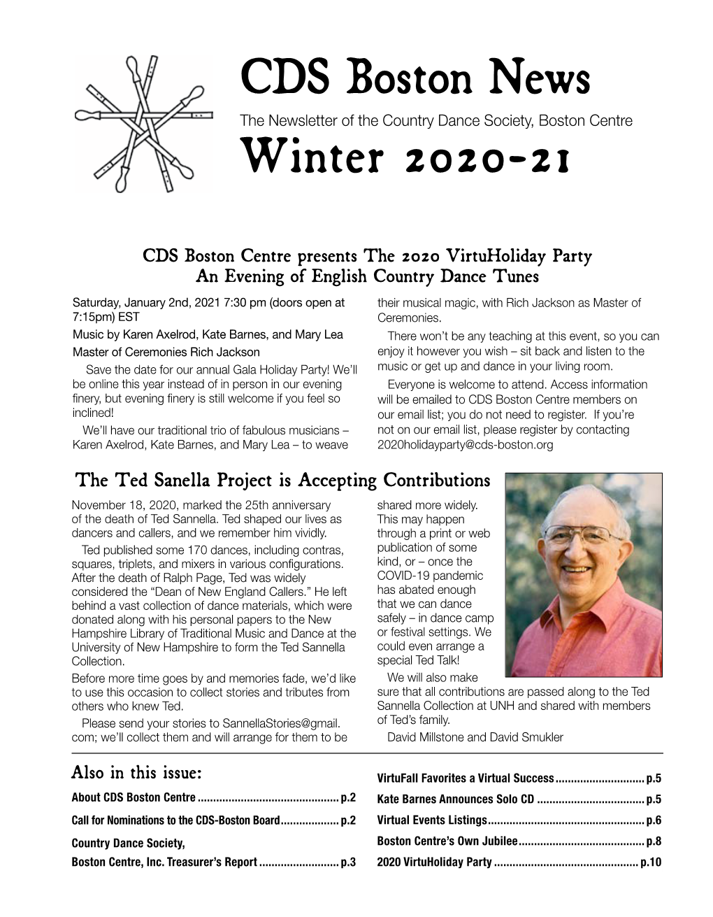 CDS Boston News Winter 2020-21