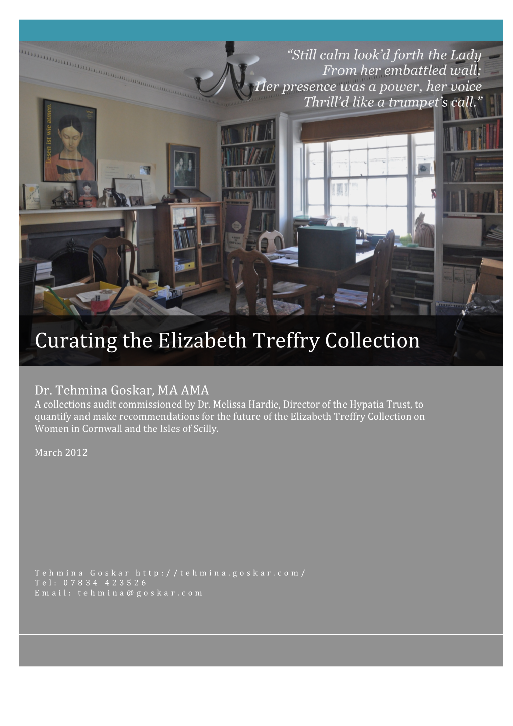 Curating Elizabeth Treffry Women in Cornwall-Final